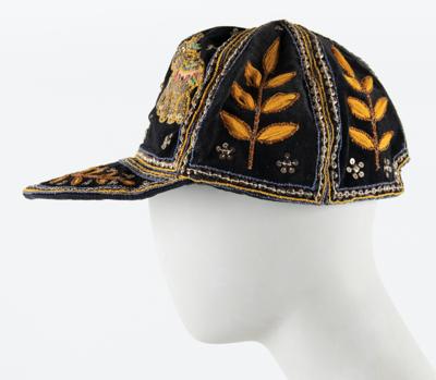 Lot #481 Tom Petty's Colorful Burmese Hat with Elephants and Flowers Hat - Image 2