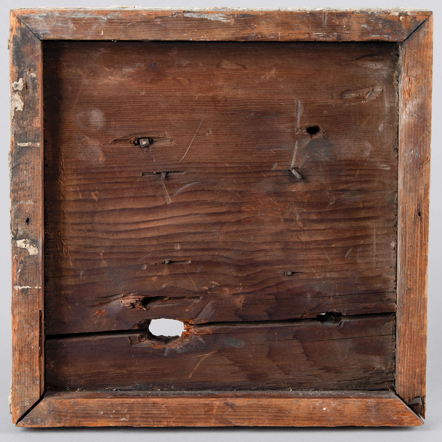 Lot #45 White House Doorway Corner Molding: Doorway corner rosette molding from the White House interior, removed by Knipp & Co. during Truman's renovation - Image 2