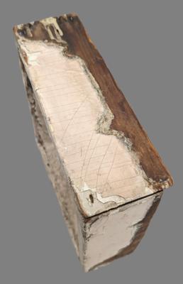 Lot #45 White House Doorway Corner Molding: Doorway corner rosette molding from the White House interior, removed by Knipp & Co. during Truman's renovation - Image 4