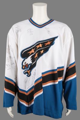 Lot #605 Alex Ovechkin and Washington Capitals Signed Hockey Jersey - Image 1