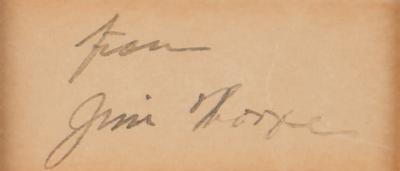 Lot #617 Jim Thorpe Signature - Image 2