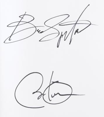Lot #112 Barack Obama and Bruce Springsteen Signed Book ?Renegades: Born in the USA - Image 2
