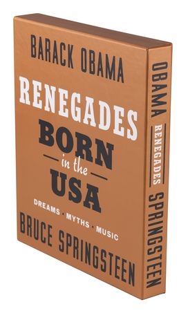Lot #112 Barack Obama and Bruce Springsteen Signed Book ?Renegades: Born in the USA - Image 3