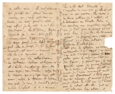 Lot #420 Hector Berlioz Autograph Letter Signed: 