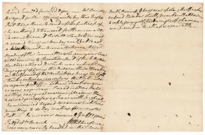 Lot #137 William Wilberforce Autograph Letter Signed - Image 2