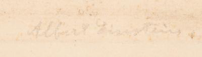 Lot #148 Albert Einstein Signed Limited Edition Etching - Image 3