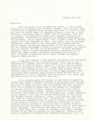 Lot #393 Philip K. Dick Typed Letter Signed - Image 1