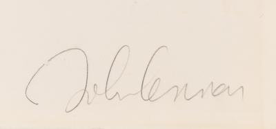 Lot #427 Beatles: John Lennon Signed 'Bag One' Lithograph Print - 'Menage a Trois' - Image 1