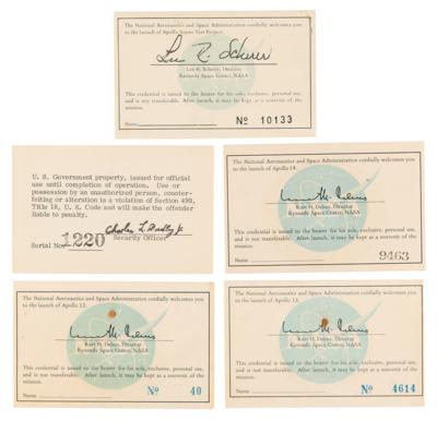 Lot #288 Apollo 12-15 and ASTP Launch Badges (5) - Image 2