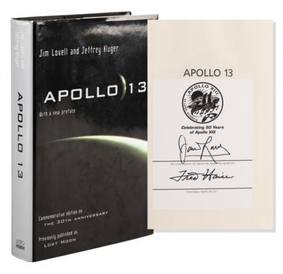 Lot #289 Apollo 13: Lovell and Haise Signed Book - Image 1