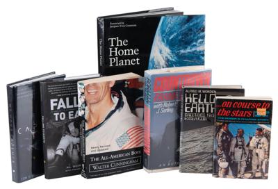 Lot #339 Project Apollo (7) Signed Books - Image 1