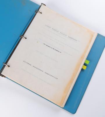 Lot #328 Lunar Module Pilots Handbook by Grumman Handbook - Image 1