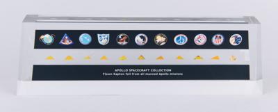 Lot #300 Apollo Program Kapton Display [Attested to as flown by M. J. Davies] Kapton Foil - Image 1