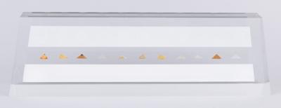 Lot #300 Apollo Program Kapton Display [Attested to as flown by M. J. Davies] Kapton Foil - Image 2