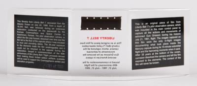 Lot #326 Liberty Bell 7 Flown Film Film Fragment - Image 2