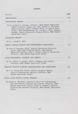 Lot #299 Apollo Lunar Landing Mission Symposium (1966) Report Report - Image 2