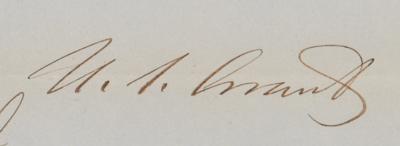 Lot #21 President U. S. Grant Writes to the Sultan of the Ottoman Empire - Image 2