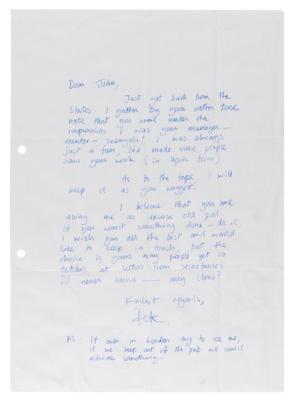 Lot #437 The Who: Pete Townshend Collection of (8) Letters - Image 2