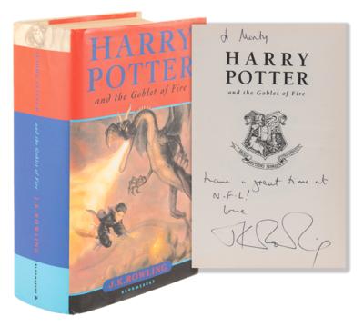 Lot #398 J. K. Rowling Signed First Edition Book - Harry Potter and the Goblet of Fire - Image 1