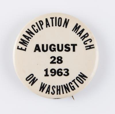 Lot #204 Martin Luther King, Jr.: March on Washington Pinback Button - Image 1
