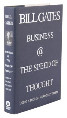 Lot #176 Bill Gates Signed Book - presented to Massachusetts Governor Paul Cellucci - Image 3