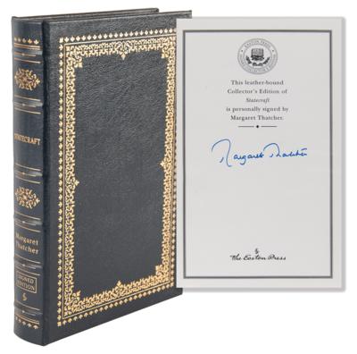 Lot #241 Margaret Thatcher Signed Book - Statecraft (Collector's Edition) - Image 1