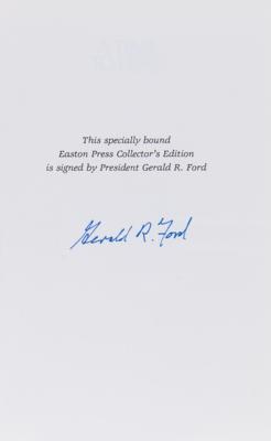 Lot #107 Richard Nixon, Gerald Ford, and Jimmy Carter (3) Signed Books - All Collector's Editions from Easton Press - Image 4