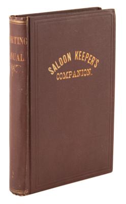 Lot #586 Baseball: The Saloon Keeper's Companion, with Baseball's Championship Code and Standings (1875) - Image 1