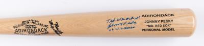 Lot #609 Johnny Pesky Signed Baseball Bat and (2) Panoramic Prints - From Pesky's Personal Collection - Image 1