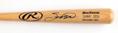 Lot #614 Sammy Sosa Signed Baseball Bat - Image 1