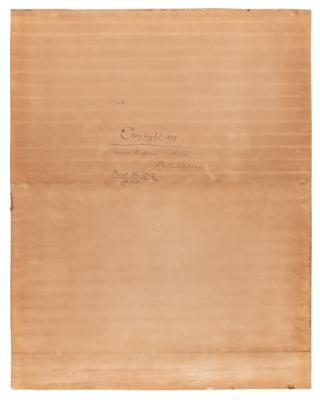 Lot #16 Abraham Lincoln Massive Hesler-Ayres Portrait Printed From an Original Negative - Image 2