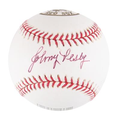 Lot #587 Boston Red Sox Stars - (9) Signed Baseballs from the Personal Collection of Johnny Pesky Group Lot - Image 10