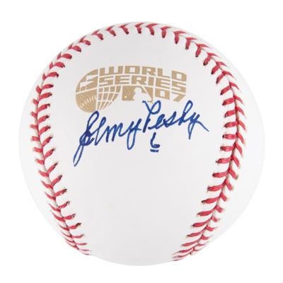 Lot #587 Boston Red Sox Stars - (9) Signed Baseballs from the Personal Collection of Johnny Pesky Group Lot - Image 3