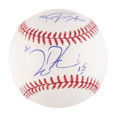 Lot #587 Boston Red Sox Stars - (9) Signed Baseballs from the Personal Collection of Johnny Pesky Group Lot - Image 5