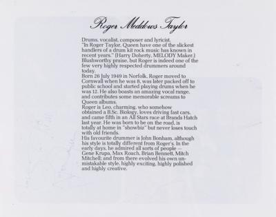 Lot #433 Queen Signed Program: 'A Night at the Opera' - Image 5