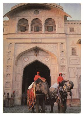 Lot #190 John F. Kennedy, Jr. (2) Autograph Letters Signed and an Early Candid Photograph - Image 3