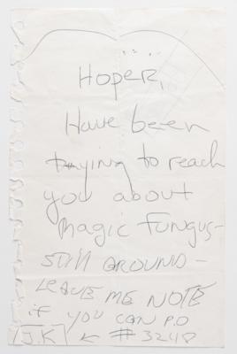 Lot #190 John F. Kennedy, Jr. (2) Autograph Letters Signed and an Early Candid Photograph - Image 4