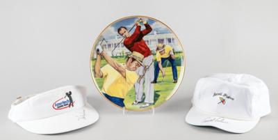 Lot #596 Golf: Snead, Palmer, and Irwin (3) Signed Items - Image 1