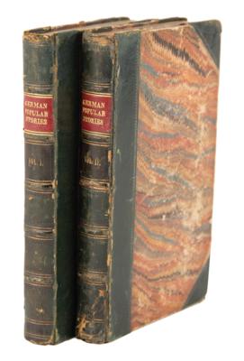 Lot #410 Brothers Grimm: German Popular Stories (Vols. I and II), Illustrated by George Cruikshank - Image 1
