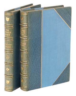 Lot #412 Rudyard Kipling: The Jungle Book and The Second Jungle Book (First Editions, Finely Bound) - Image 1