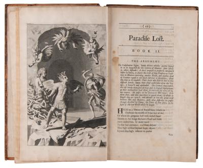 Lot #416 John Milton: Paradise Lost (Fourth Edition, First Illustrated, 1688) - Image 4