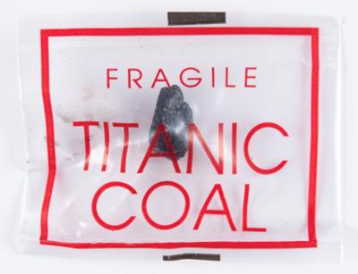 Lot #242 Titanic: Coal Piece Recovered from Wreck Site - Image 1