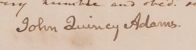 Lot #46 John Quincy Adams Letter Signed to Henry Dearborn, the New United States Minister to Portugal - Image 2