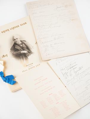Lot #159 19th Century Notables (120+) Signatures - Image 1