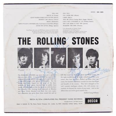 Lot #435 Rolling Stones Fully Signed Debut Album - Image 1