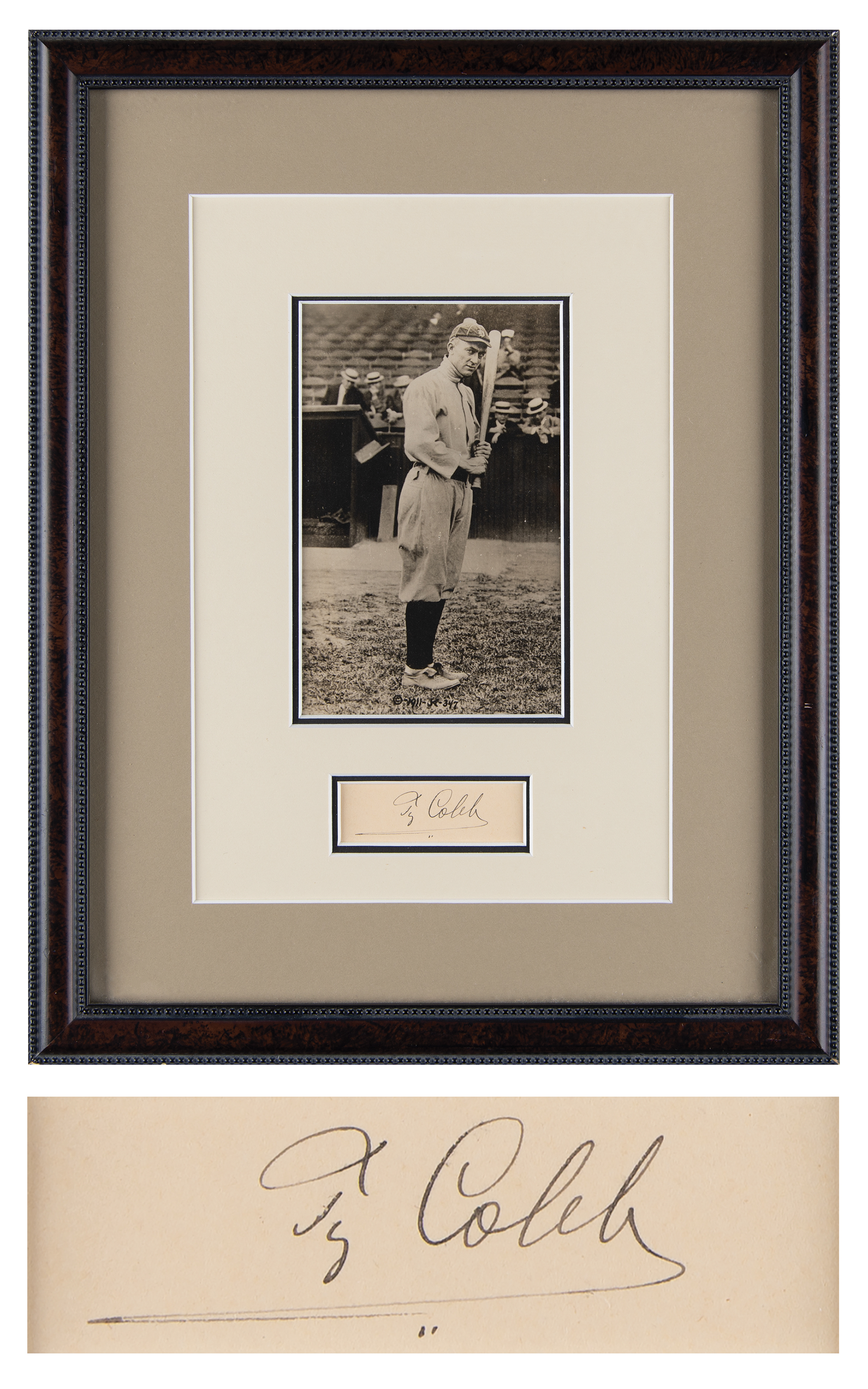 Lot #590 Ty Cobb Signature - Image 1