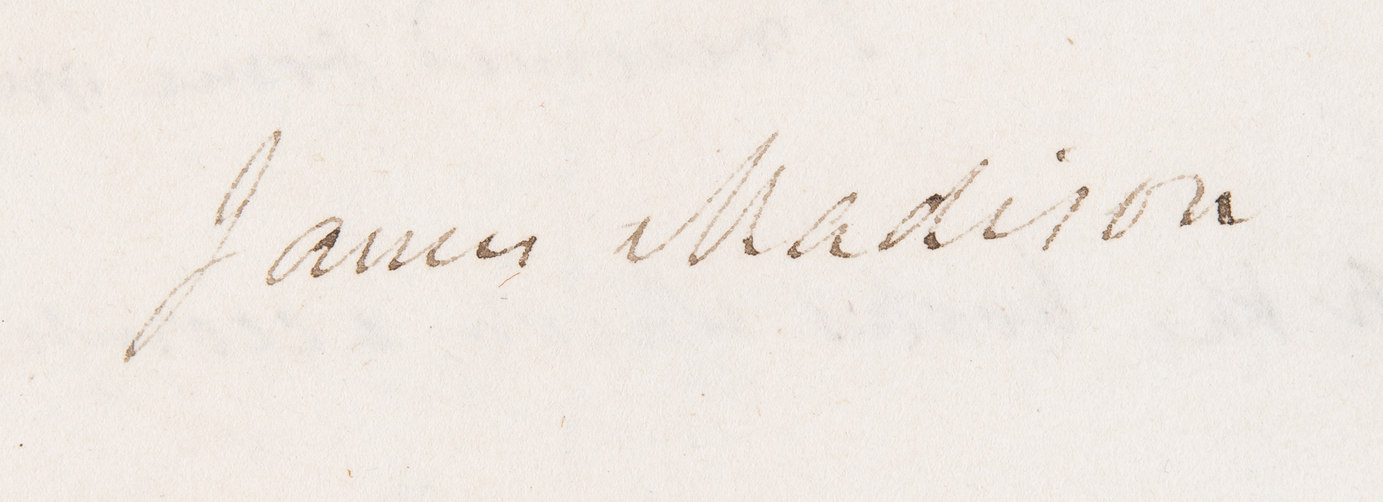 Lot #7 James Madison Autograph Letter Signed as President, Reflecting on the End of His Term and Mentioning Commodore Stephen Decatur - Image 4