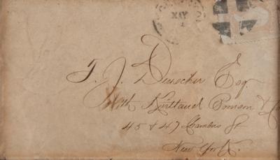 Lot #13 Abraham Lincoln Swatch of Bloodstained Bandage from the Petersen House, Obtained by War Department Employee Henry S. Safford - Image 4