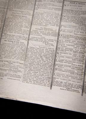 Lot #98 [Abraham Lincoln]: 