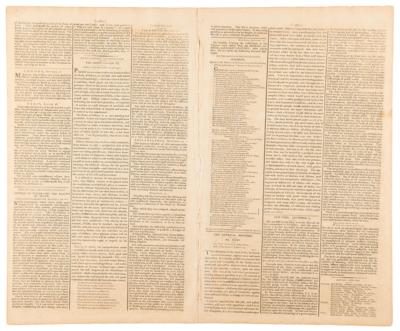 Lot #129 George Washington: Gazette of the United States from December 19, 1789 - Image 2